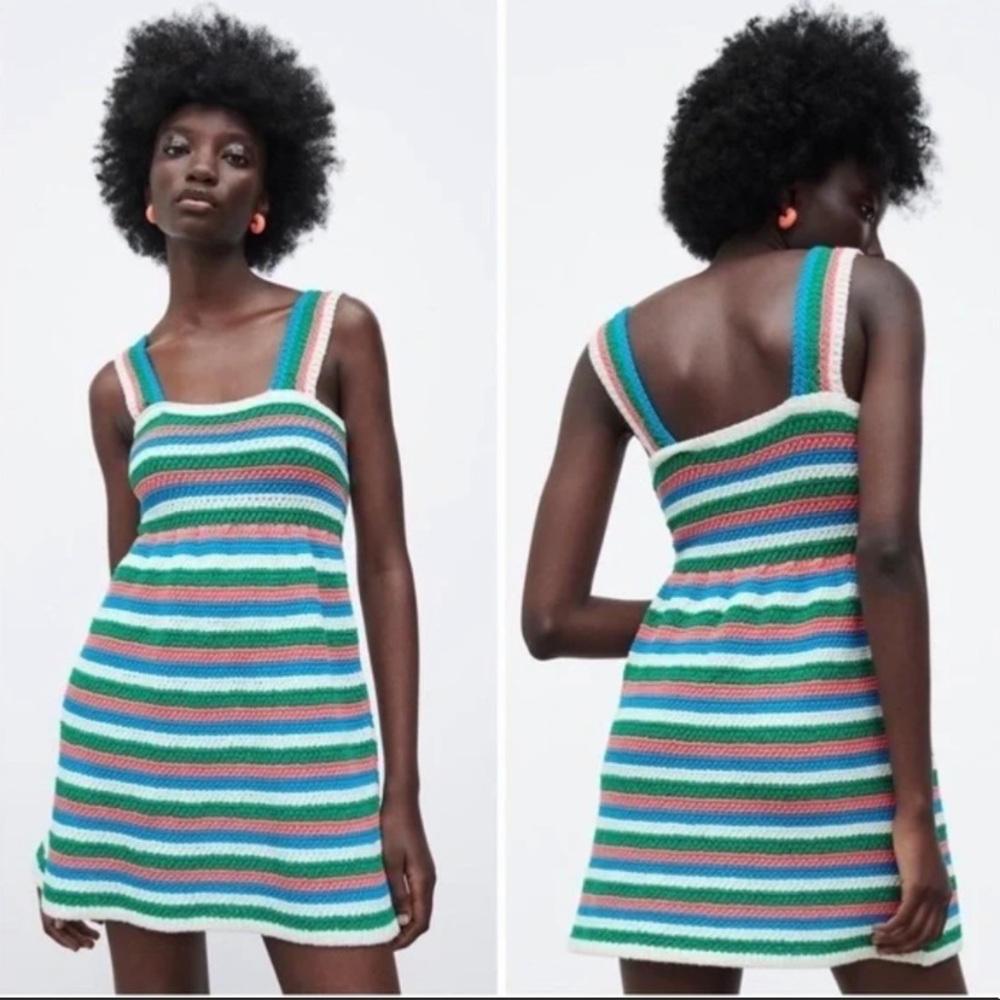 Zara Knit Mini Dress